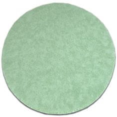 Dywany Lusczów Kulatý koberec SERENADE Graib zelený, velikost kruh 100