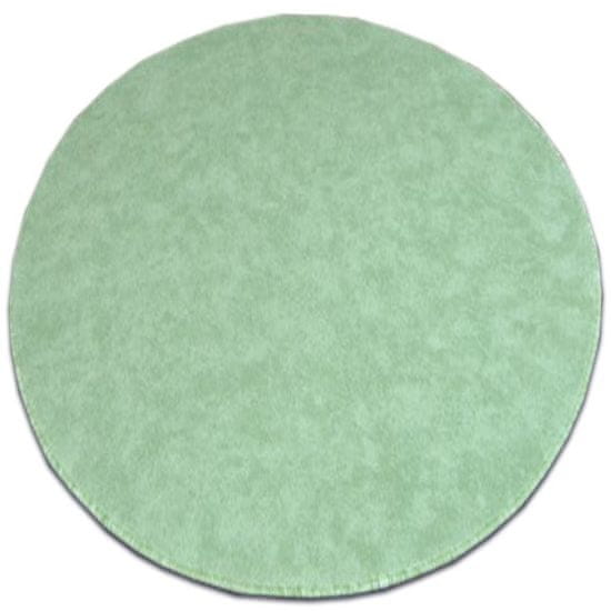 Dywany Lusczów Kulatý koberec SERENADE Graib zelený