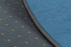 Dywany Lusczów Kulatý koberec AKTUA Rania šedý, velikost kruh 100