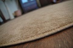 Dywany Lusczów Kulatý koberec SERENADE Graib světle hnědý, velikost kruh 100