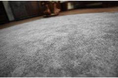 Dywany Lusczów Kulatý koberec SERENADE Graib šedý, velikost kruh 150