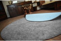 Dywany Lusczów Kulatý koberec SERENADE Graib šedý, velikost kruh 150
