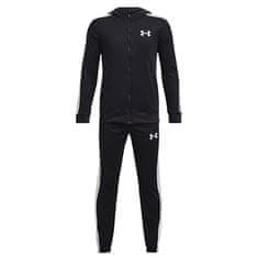 Under Armour UA Knit Hooded Track Suit-BLK, UA Knit Hooded Track Suit-BLK | 1376329-001 | YXL