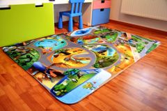 Dětský koberec Ultra Soft ZOO, 1.00 x 0.70