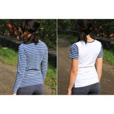 Prošikulky Střih dámské BASIC tričko s krátkým a dlouhým rukávem | 32 - 62 - Česky