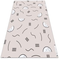 Kobercomat.cz Vinylový koberec Abstraktní tvary 60x90 cm