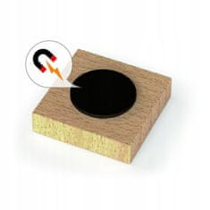 Viga Toys Sada dřevěných magnetických písmen