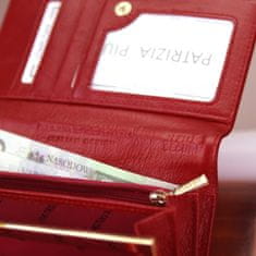 Patrizia Pepe Stylová dámská kožená peněženka Breru, červená