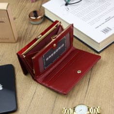 Gregorio Stylová dámská kožená peněženka Sipl, červená
