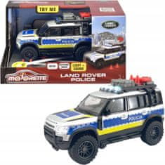Majorette MAŽORETKA Grand Land Rover Police 12,5cm