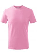 Malfini Dětské tričko jednoduché, růžová, 146cm / 10let