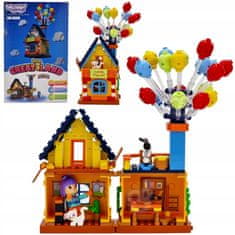 WOOPIE bloky pro děti Létající dům s balónky 2