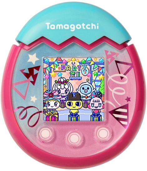Bandai Tamagotchi Pix Party Confetti růžová / modrá