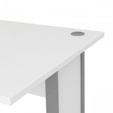 Falco Kancelářský stůl Prima 80400/70 bílý/stříbrné nohy