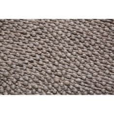 Invicta Interior (2980) WOOL design koberec 240x160cm antracit-hnědá