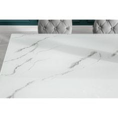 Invicta Interior (2910) MODERNO TEMPO luxusní jídelní stůl bílý mramor 200 cm