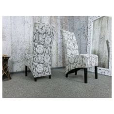Gutmann Factory (2600) EVELIN jídelní květované židle set 2ks