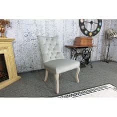 Hoffner (2994) FELICITA luxusní stylová židle šedá