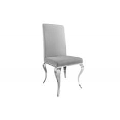 Invicta Interior (2883) MODERNO TEMPO luxusní stylová židle šedá