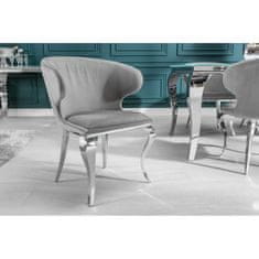 Invicta Interior (2885) MODERNO TEMPO II. luxusní stylová židle šedá