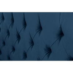 Invicta Interior (2913) PARIS luxusní postel 160x200cm modrý samet