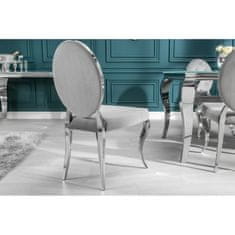 Invicta Interior (2884) MODERNO TEMPO luxusní stylová židle šedá