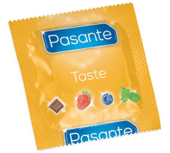 Pasante Balíček Kondomů Taste Chocolate Temptation, čokoláda 27+3ks zdarma