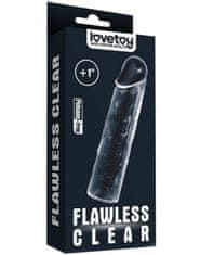 Lovetoy Zvětšovací návlek na penis Flawless Clear +1" (2,5 cm)