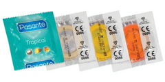 Pasante Balíček Kondomů Tropical Mango, 27+3ks zdarma