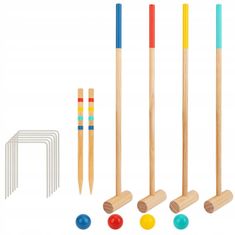 Dřevěná kriketová zahradní sportovní hra Tooky Toy
