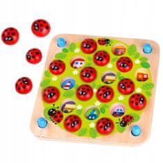 Tooky Toy Tooky Toy TOOKY TOY Memory Ladybug Memory Game