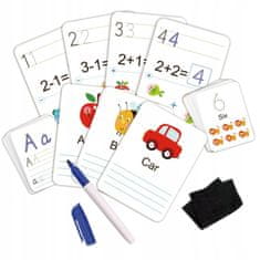 Tooky Toy TOOKY TOY Vzdělávací karty Kartičky pro výuku psaní