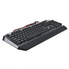Patriot Mechanická herní klávesnice Viper V765 RGB stříbrná/černá