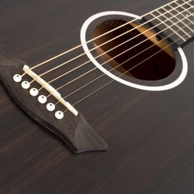 Washburn DFED-U gitár 20 érintő rétegelt ébenfa és okoumé die cast hangoló mechanika kezdőknek is megfelelő