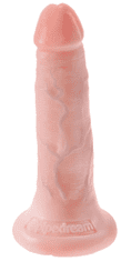 Pipedream Realistické dildo s přísavkou King Cock 5" (14,5 cm)