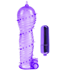 Pipedream Vibrační návlek na penis Classix (fialový)