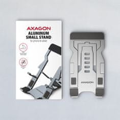 AXAGON STND-M, hliníkový stojan pro telefony a tablety velikosti 4" - 10,5", pět nastavitelných úhlů
