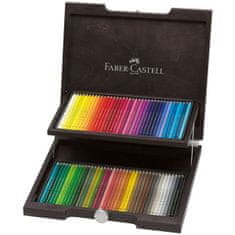 Faber-Castell Pastelky Polychromos set 72 ks-dřevěná kazeta