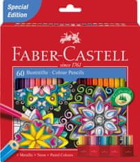 Faber-Castell Pastelky Castell 60 barevné set