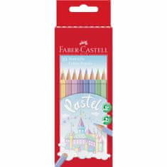 Faber-Castell Pastelky hexa set 10 barevné pastelové