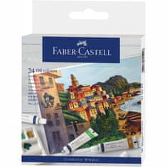 Faber-Castell Olejové barvy v tubě set 24 barevné