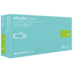 MERCATOR MEDICAL Nitrylex GREEN rukavice - vel. S