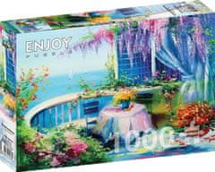 ENJOY Puzzle Květinový balkón 1000 dílků