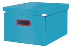 Leitz Univerzální krabice Click&Store COSY, velikost M (A4) klidná modrá