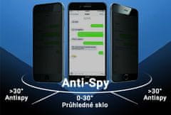 SEFIS ochranné sklo Iphone 11 Pro Max / XS Max Anti-Spy