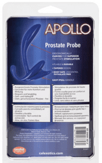 California Ex Novel Stimulátor prostaty APOLLO Curved Prostate Probe (CalExotics)