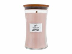 Woodwick 610g vanilla & sea salt, vonná svíčka