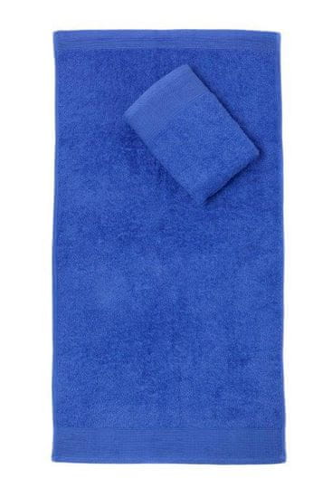 FARO Textil Bavlněný ručník Aqua 30x50 cm modrý