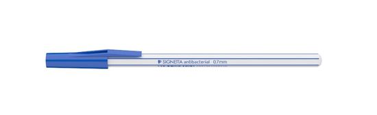 ICO Kuličkové pero Signetta antibakteriální, modrá