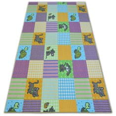 Dywany Lusczów Dětský kusový koberec PETS modro-fialový, velikost 250x400
